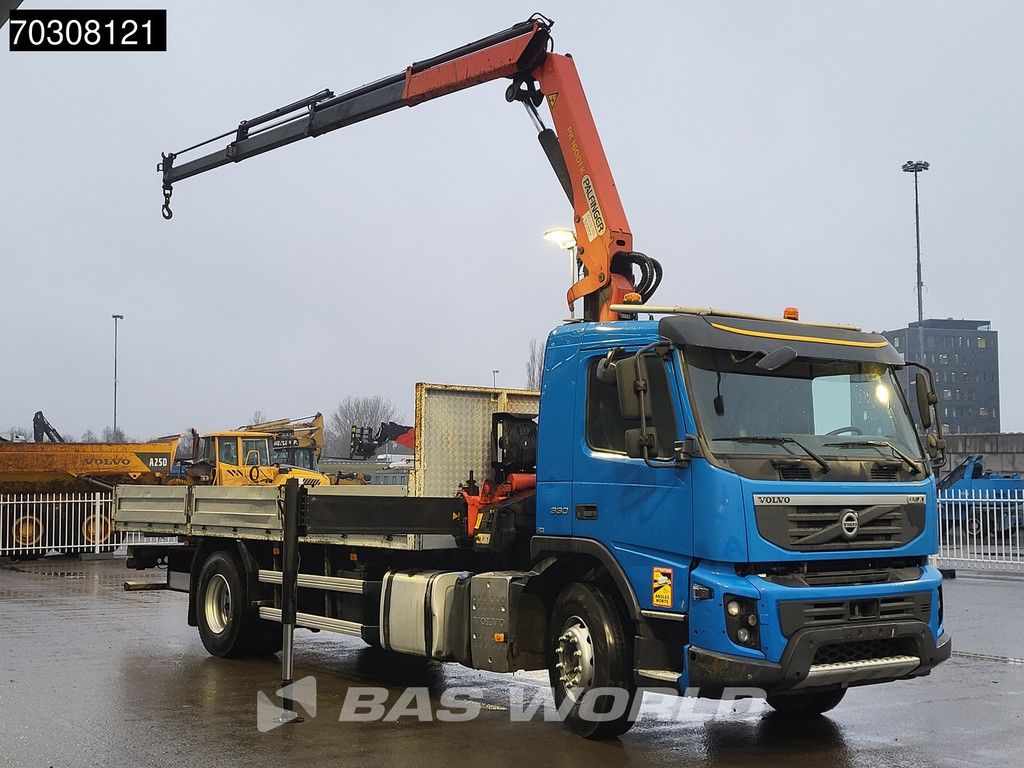 Volvo FMX 330 4X2 Palfinger PK16001 Crane Kran Automatic VEB Euro 6