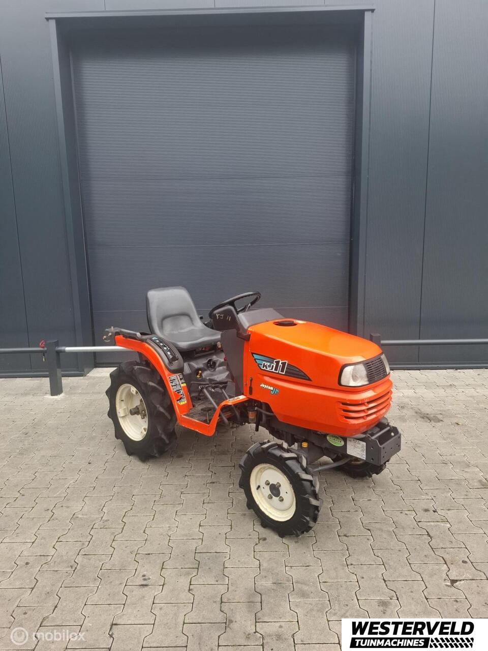 Gebruikte Kubota KJ11mini tractor tuintractor 2 cilinder