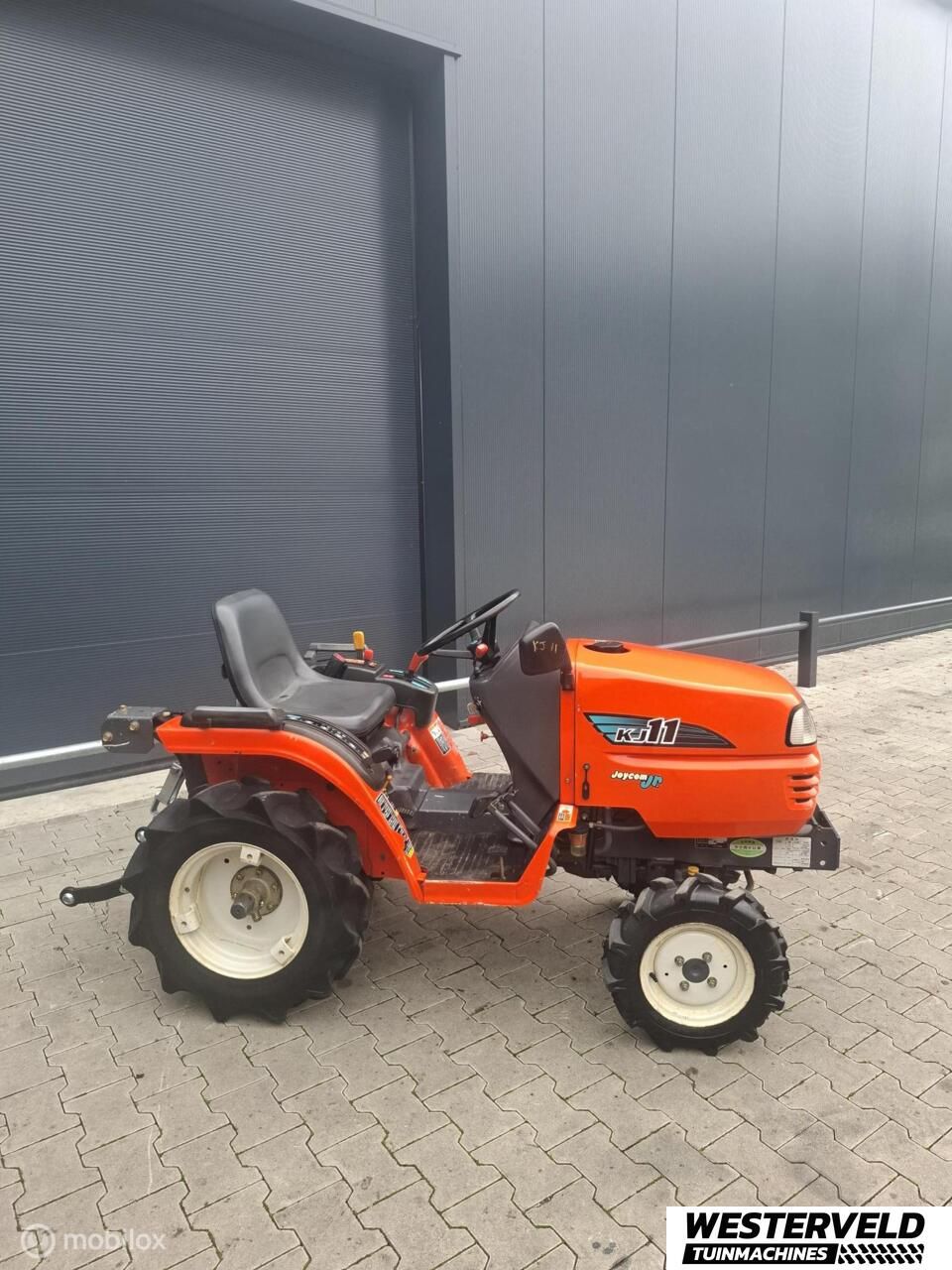 Gebruikte Kubota KJ11mini tractor tuintractor 2 cilinder