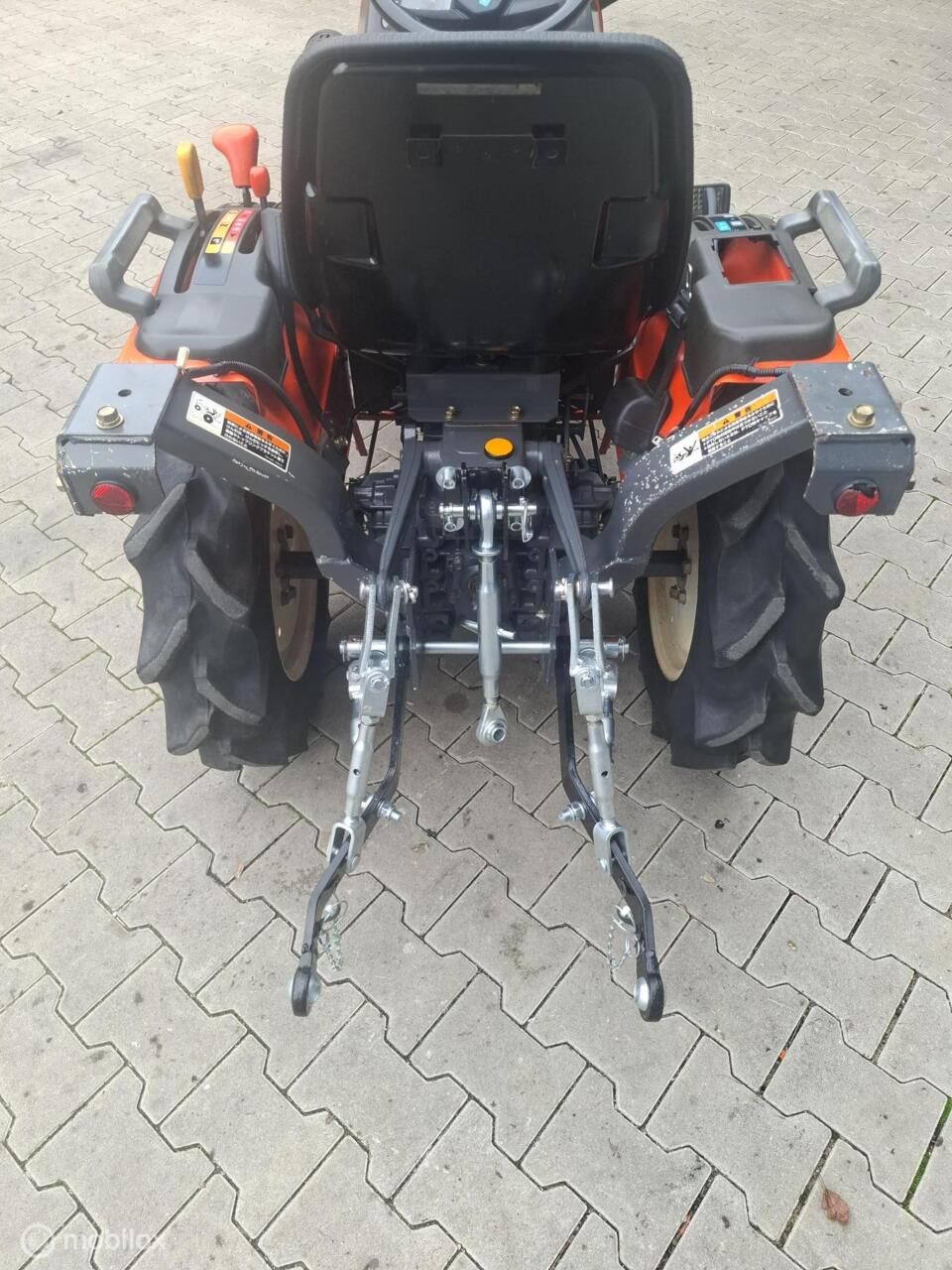 Gebruikte Kubota KJ11mini tractor tuintractor 2 cilinder