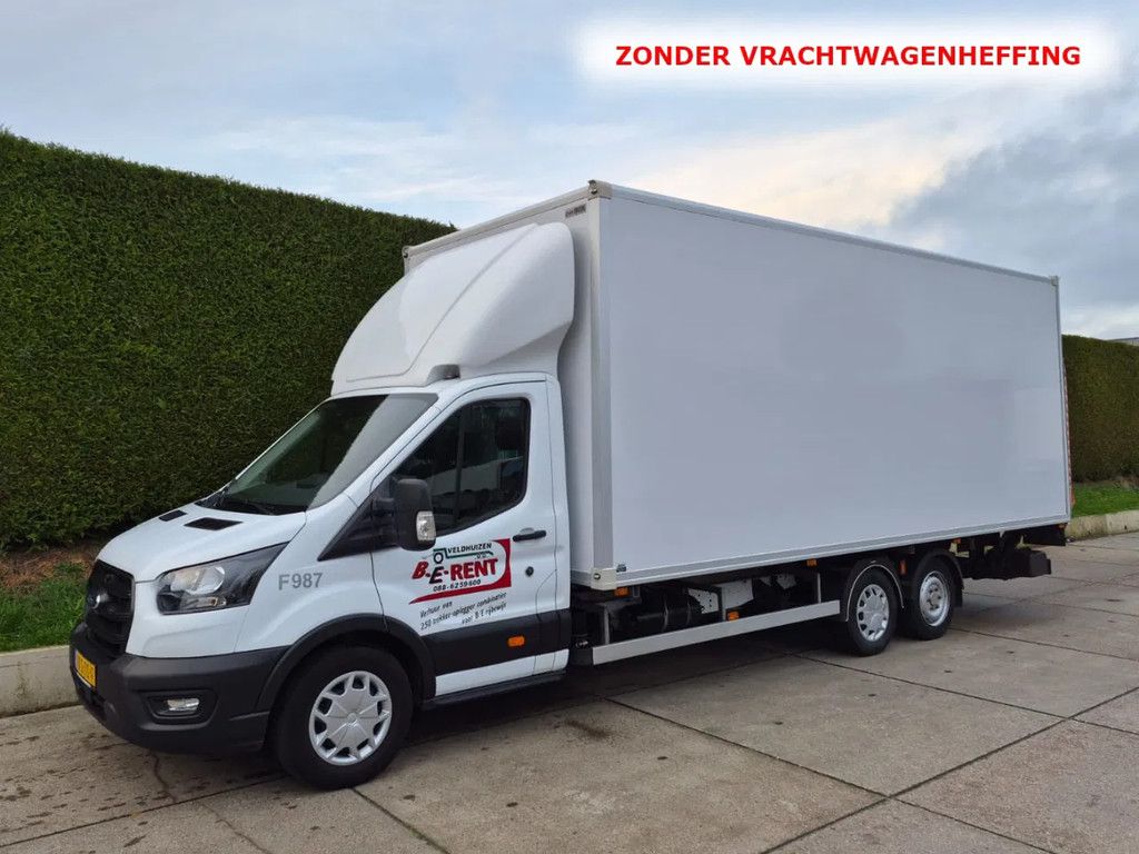 Ford Transit Gesloten clixtar oplegger 6,1 m.