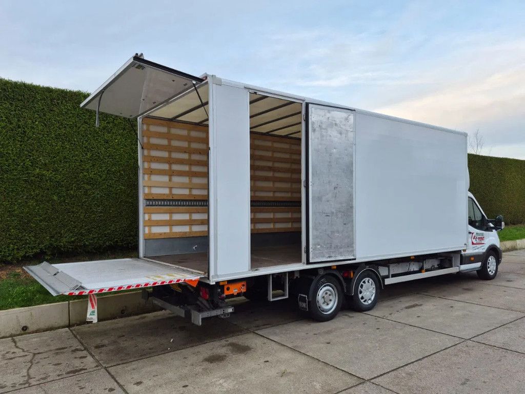 Ford Transit Gesloten clixtar oplegger 6,1 m.