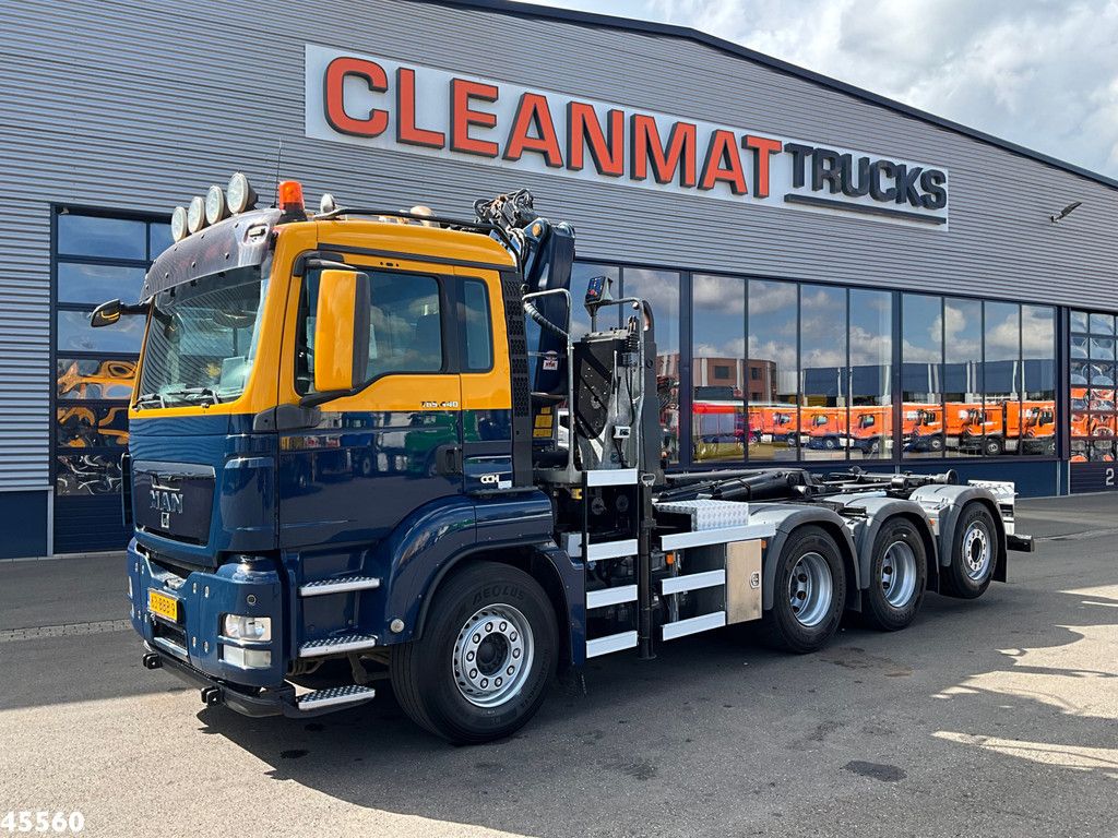 Man TGS 35.440 8x4 HMF 16 Tonmeter Z-kraan