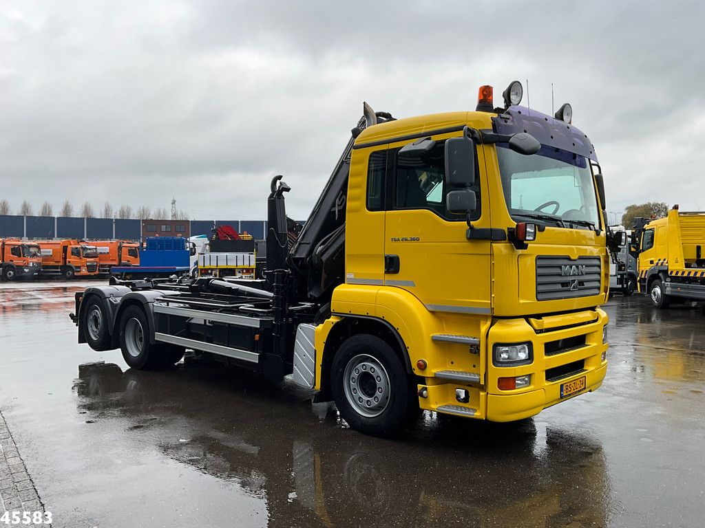 Man TGA 26.360 Hiab 16 Tonmeter laadkraan