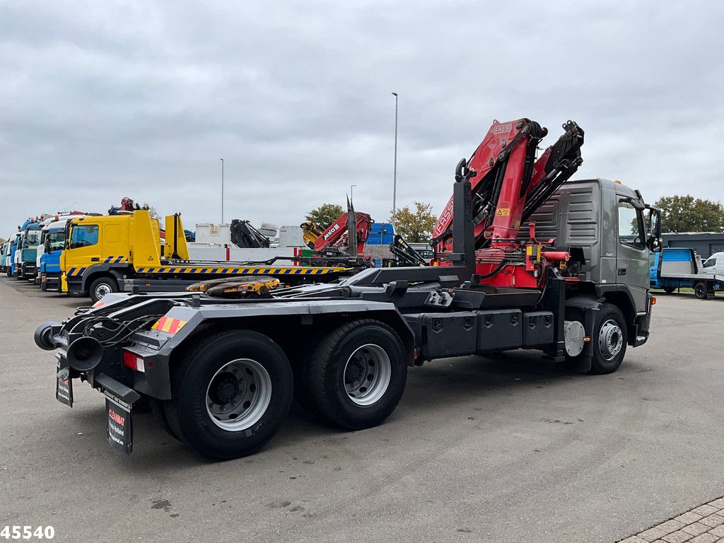 Volvo FM 340 6x4 Fassi 19 Tonmeter laadkraan