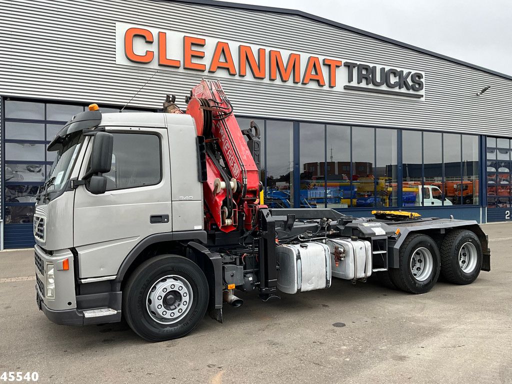 Volvo FM 340 6x4 Fassi 19 Tonmeter laadkraan