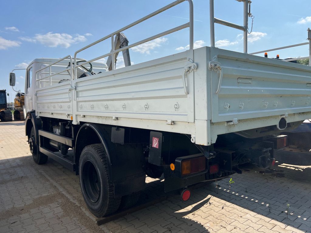 MercedesBenz 1017 4X4 ex army reconditioned white with crane