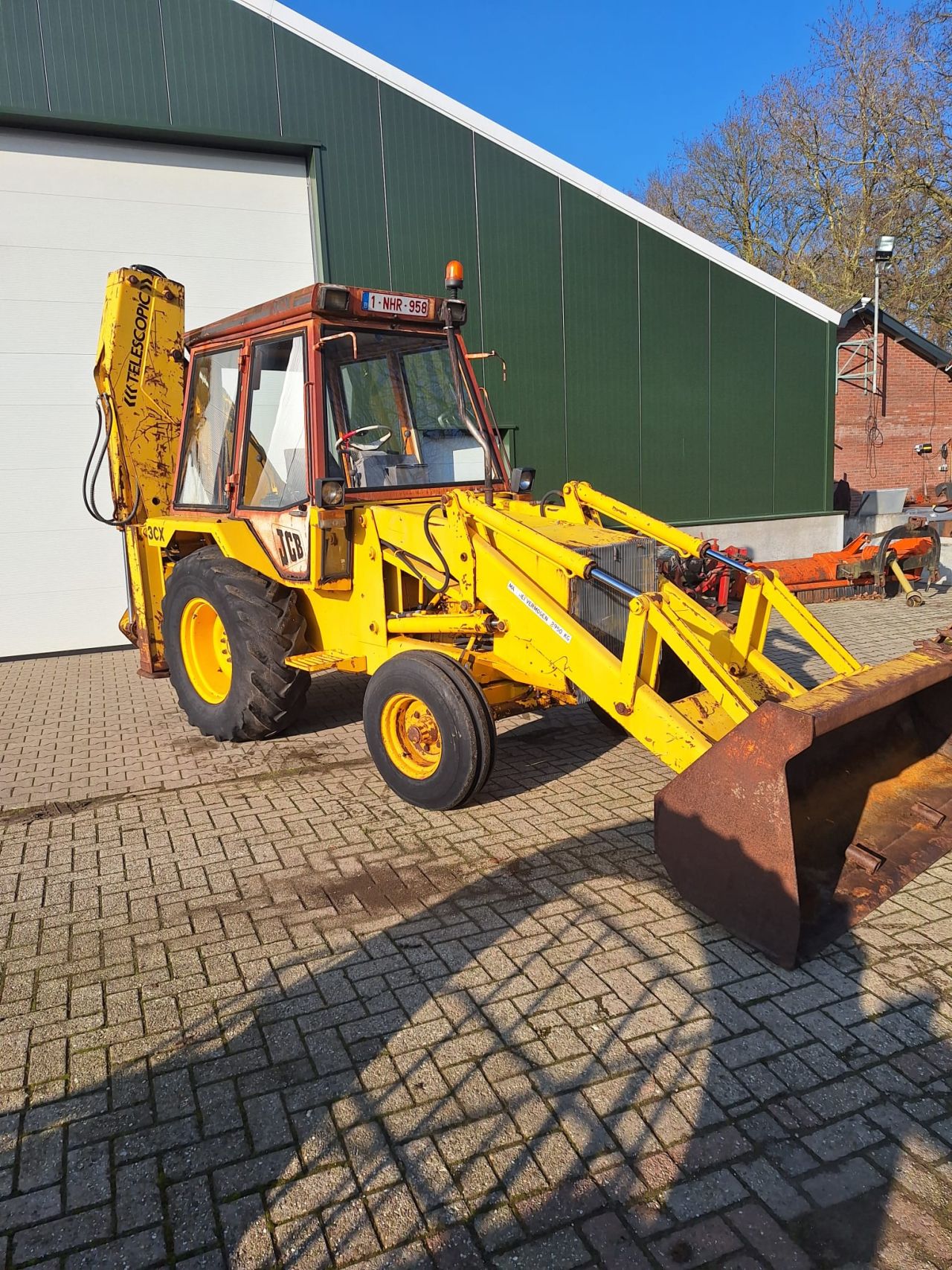 Te koop JCB 3 CX Laad Graaf Combinatie.