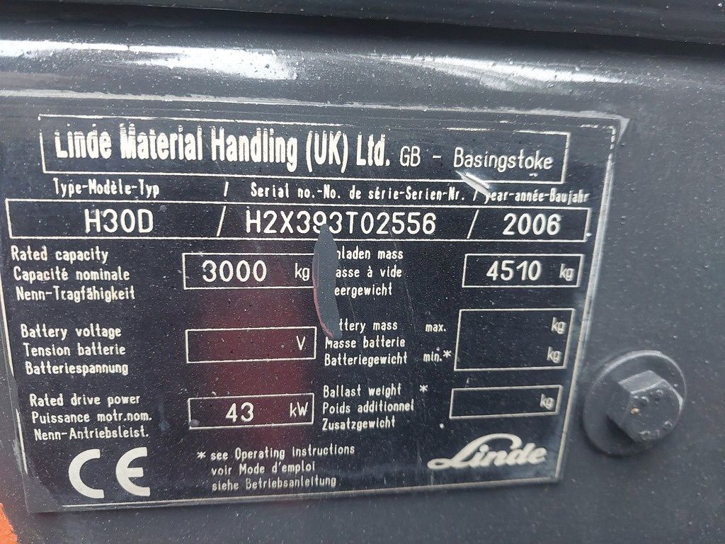 Linde H30D