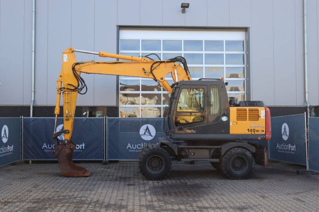Wielgraafmachine Hyundai ROBEX 140W-7A Diesel 78kW 2010