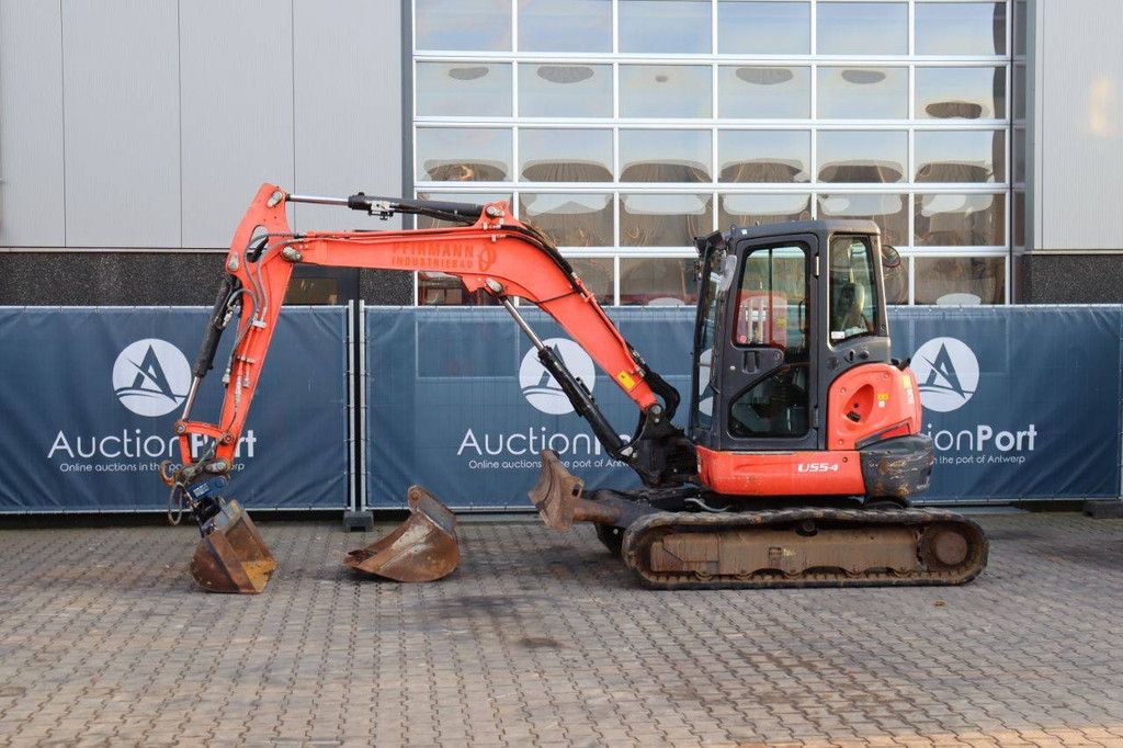 Rupsgraafmachine Kubota U55-4 Diesel 33.8kW 2015