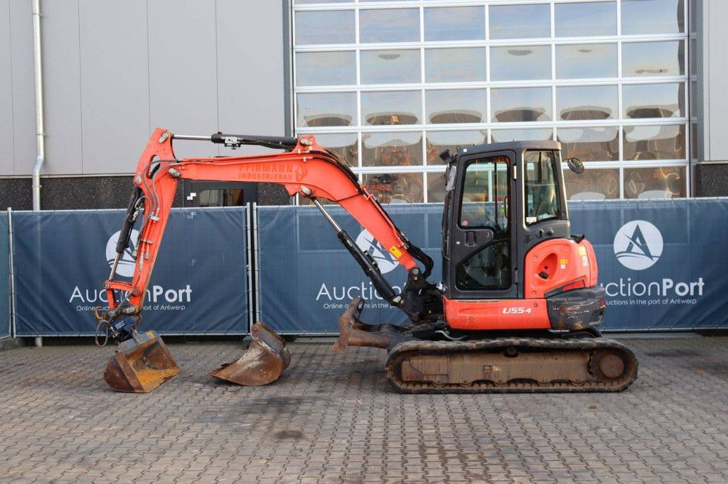 Rupsgraafmachine Kubota U55-4 Diesel 33.8kW 2015