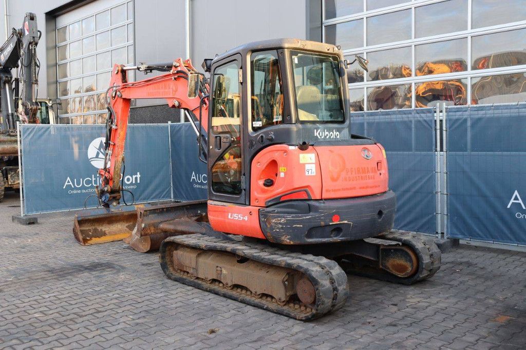 Rupsgraafmachine Kubota U55-4 Diesel 33.8kW 2015