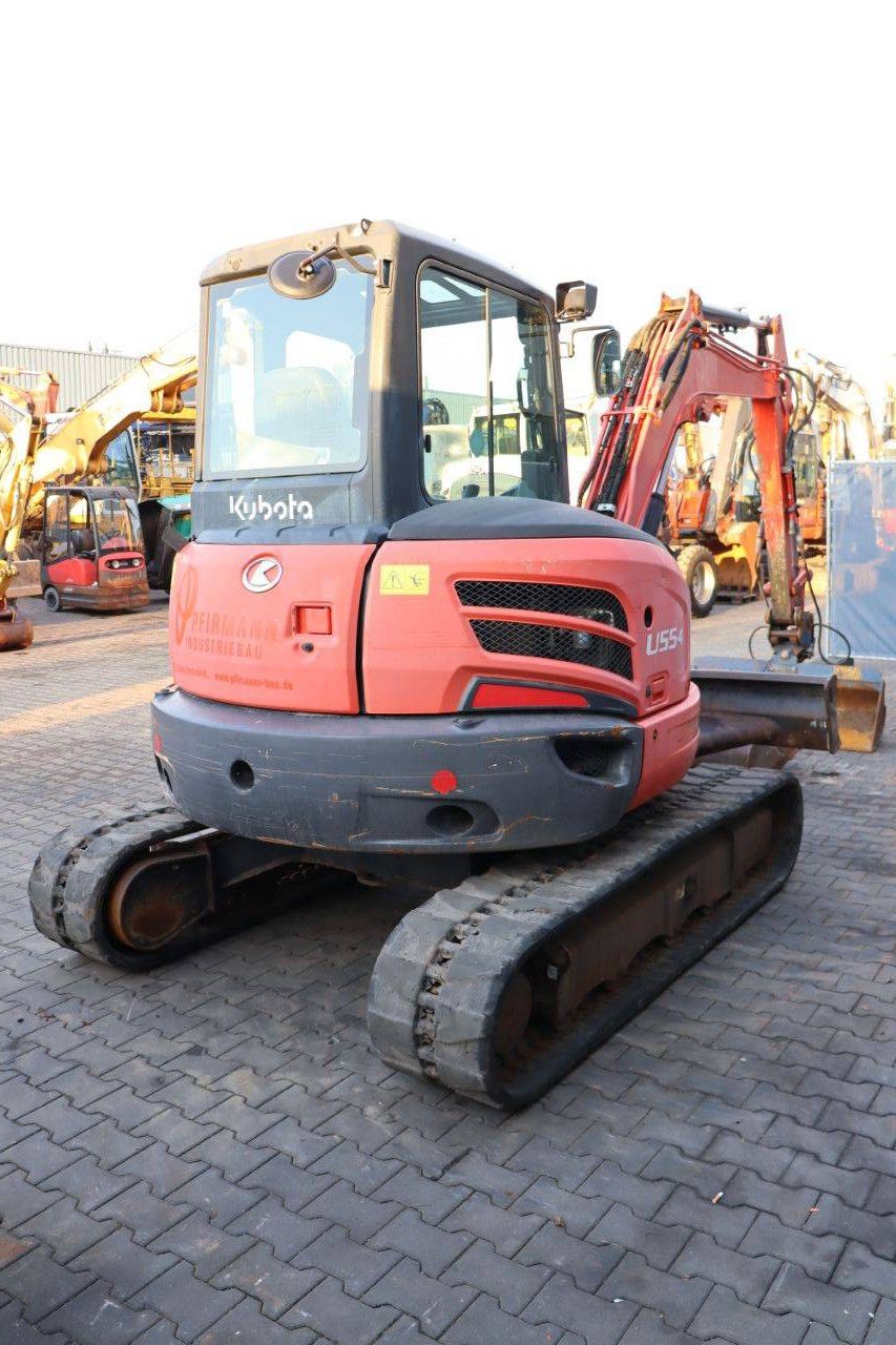 Rupsgraafmachine Kubota U55-4 Diesel 33.8kW 2015