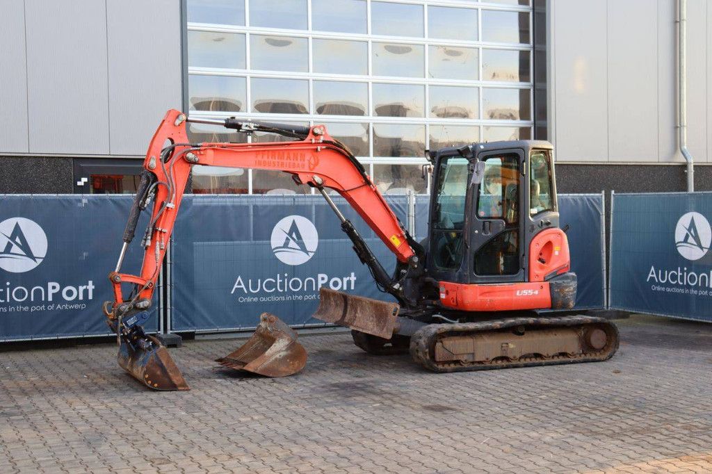 Rupsgraafmachine Kubota U55-4 Diesel 33.8kW 2015
