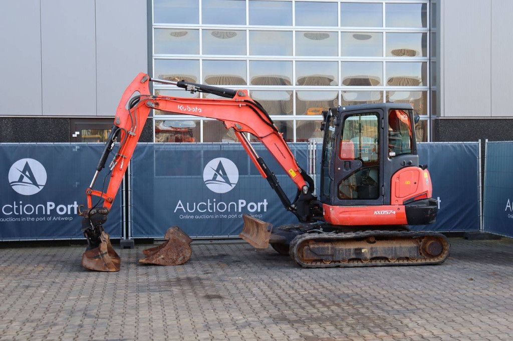 Rupsgraafmachine Kubota KX057-4 Diesel 33.8kW 2014
