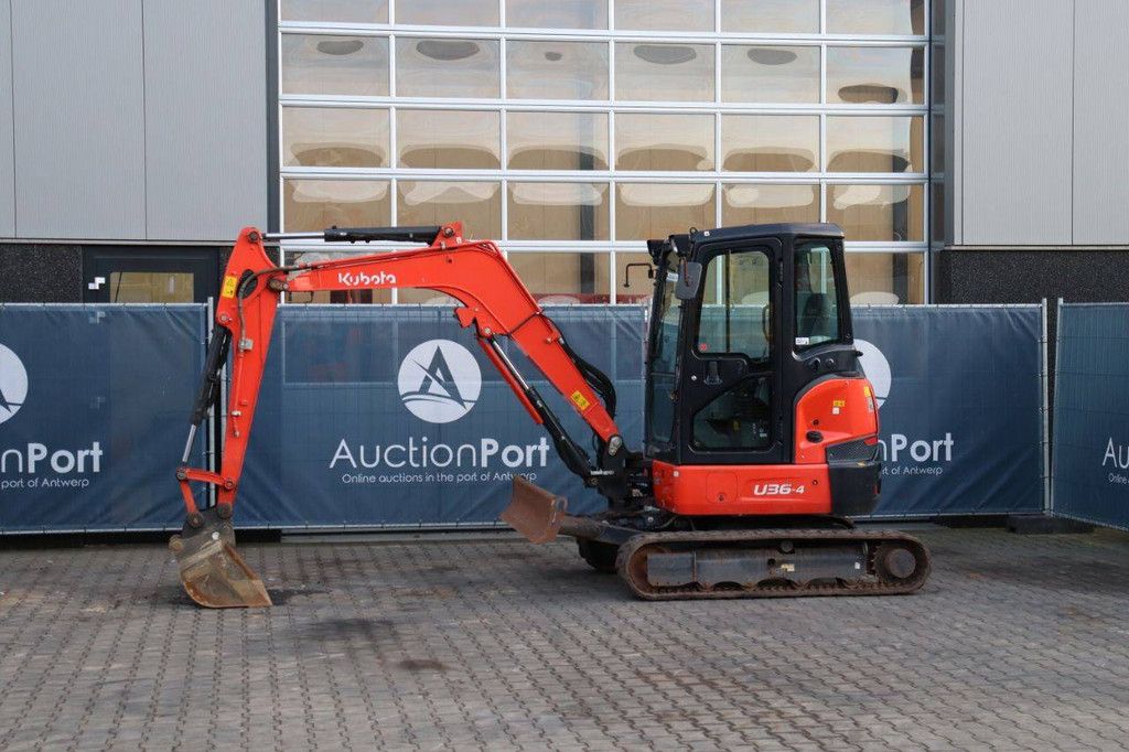 Rupsgraafmachine Kubota U36-4 Diesel 17.7kW 2021