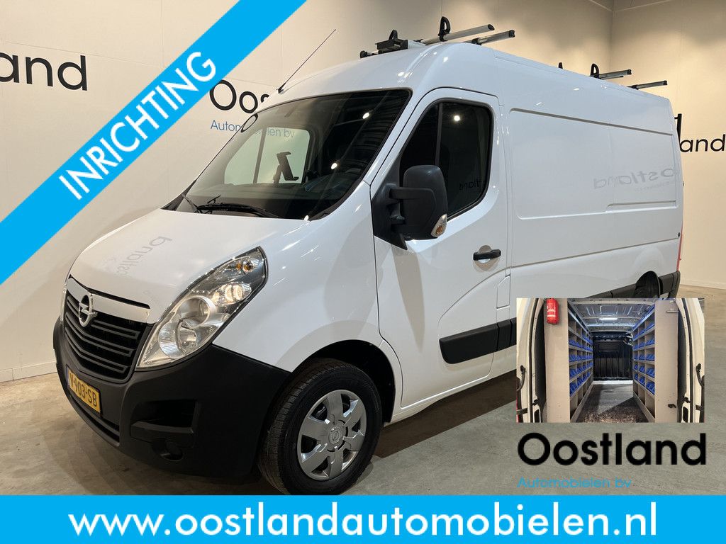 Opel Movano 2.3 CDTI L2H2 146 PK Servicebus / Inrichting / Euro 6 / Ladderlift / Airco / Cruise Control / Trekhaak / PDC / 3-Zits