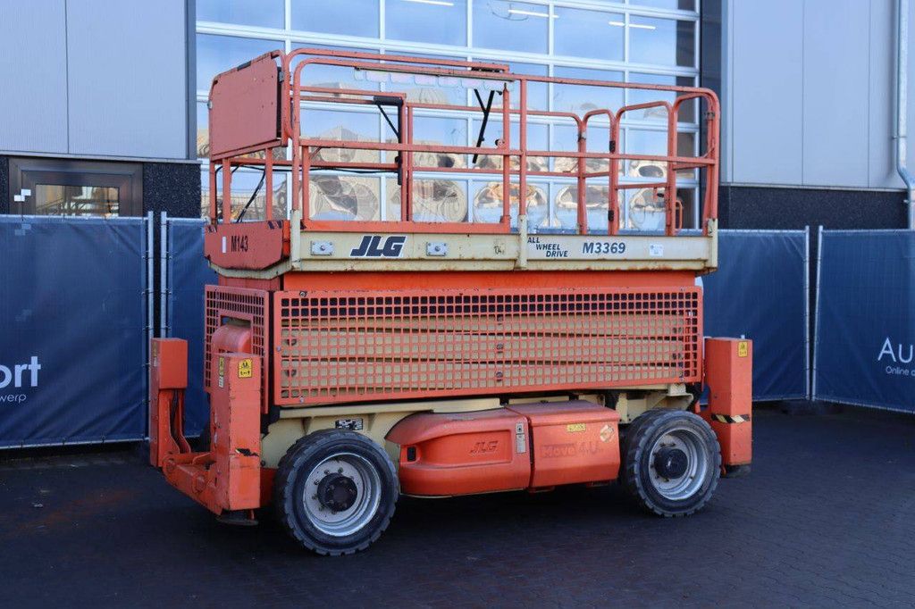 JLG M3369 Elektro- + Diesel-Scherenarbeitsbühne 12,06 m 2013