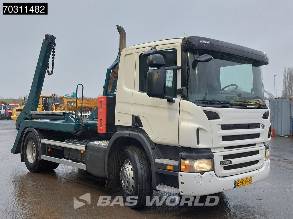 Scania P280 4X2 NL-Truck 14 tons HIAB SLT142 Skiploader Automatic Euro 5