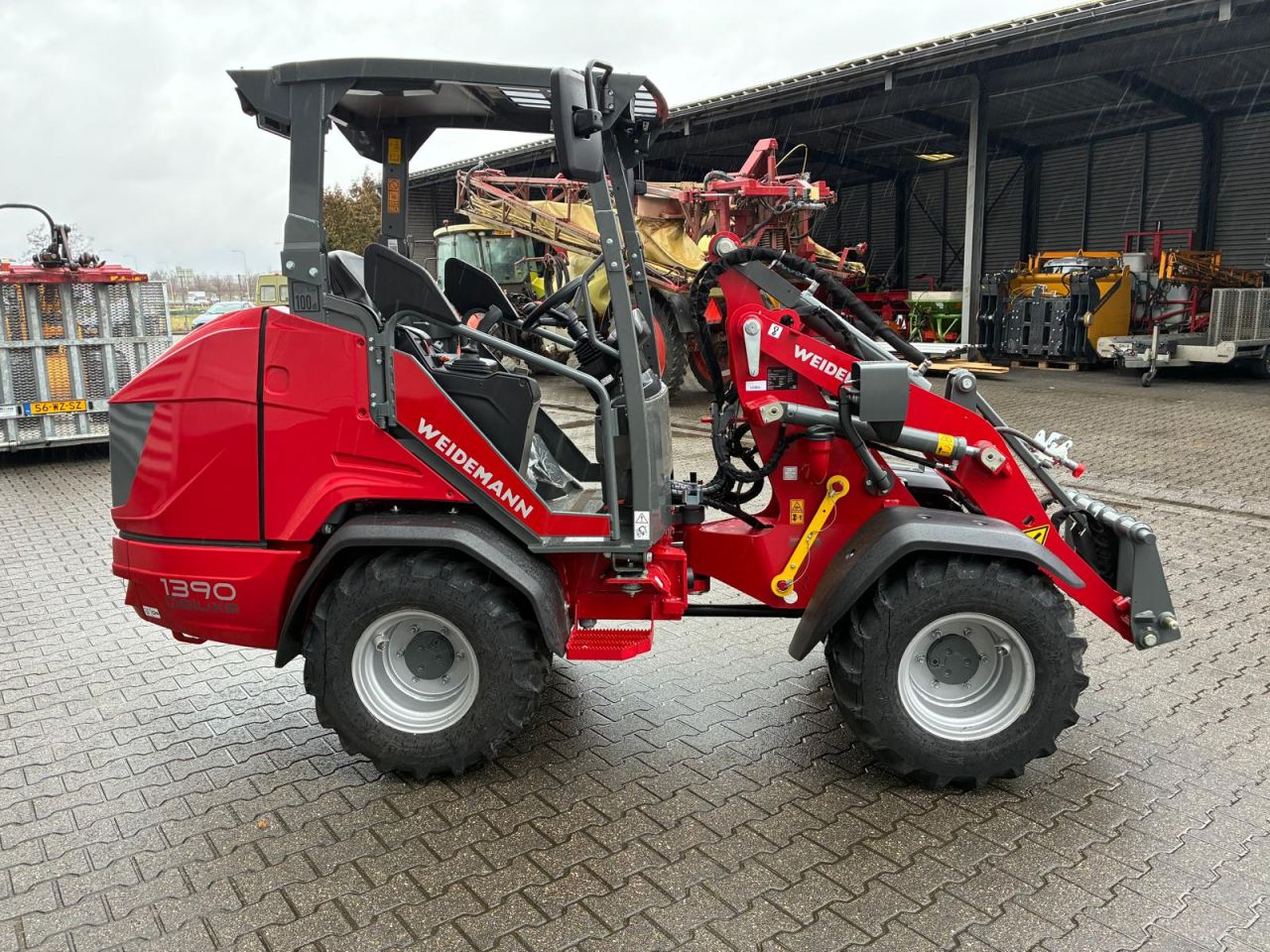 Weidemann 1390 Deluxe met inklapbare cabine
