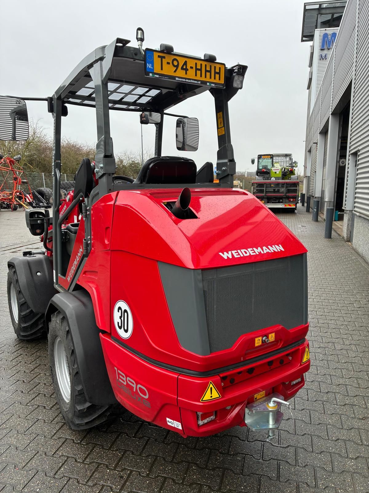 Weidemann 1390 Deluxe met inklapbare cabine