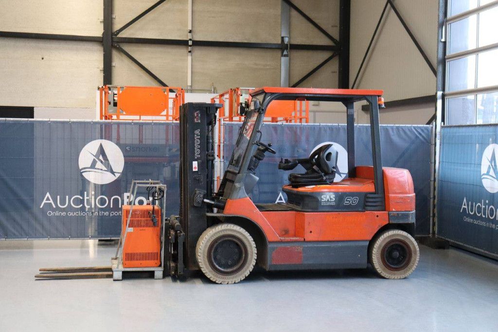 Gabelstapler Toyota 7FBMF50 Elektro 5000 kg 4,0 m 2006