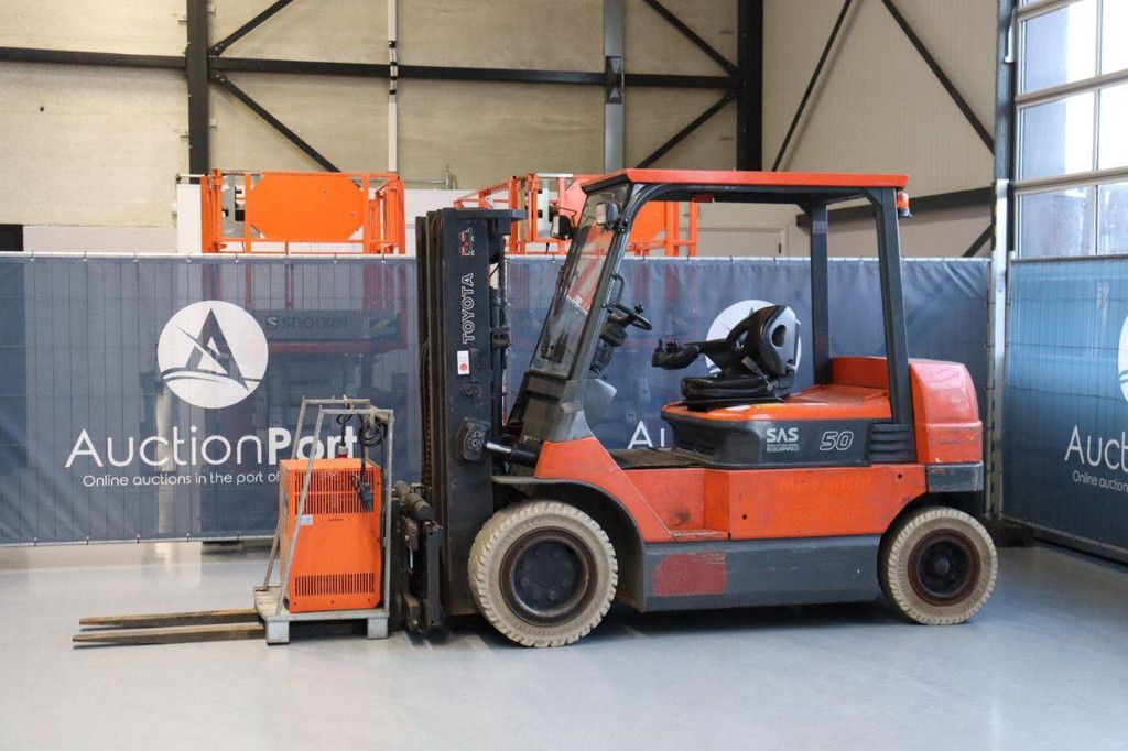 Gabelstapler Toyota 7FBMF50 Elektro 5000 kg 4,0 m 2006