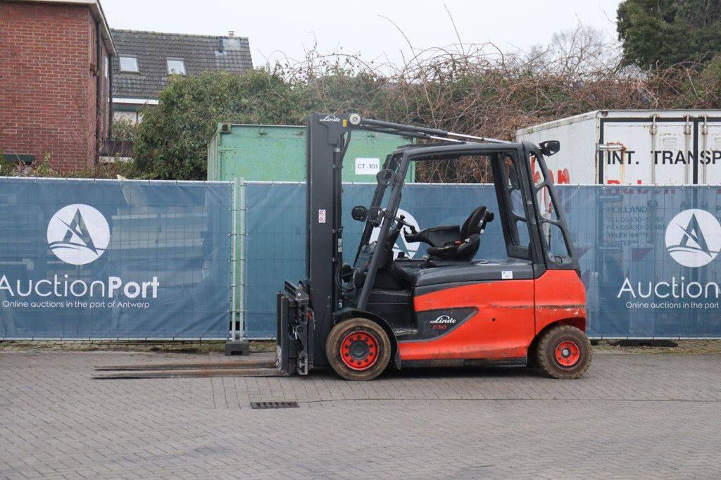 Forklift Linde E50HL-01/600 Electric 5000kg 6.5m 2018