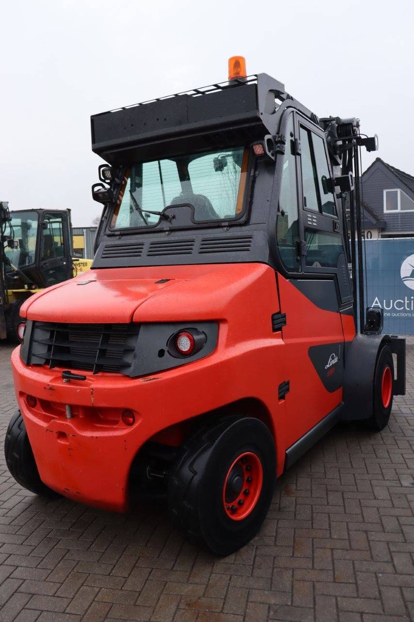 Forklift Linde E80-01/900 Electric 8000kg 7m 2018