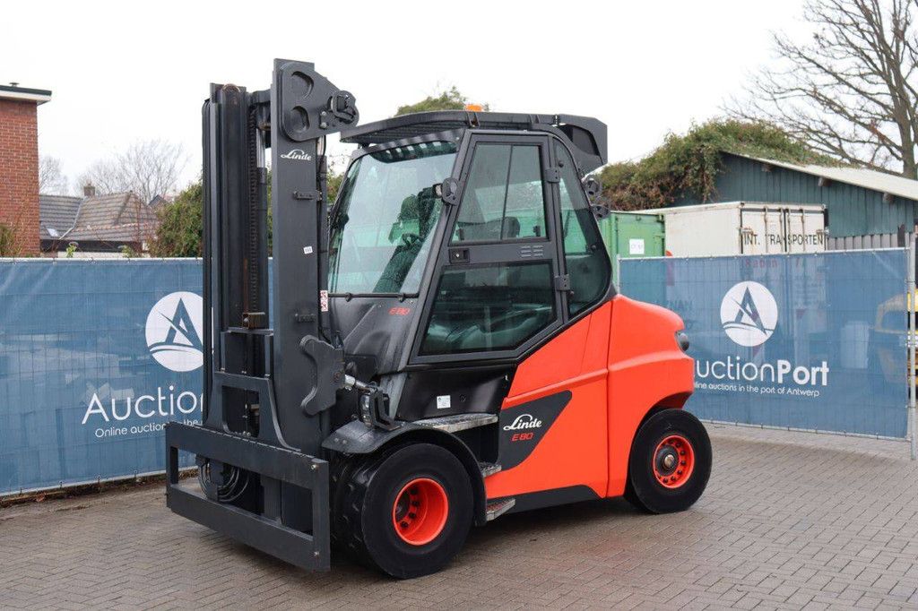Forklift Linde E80-01/900 Electric 8000kg 7m 2018
