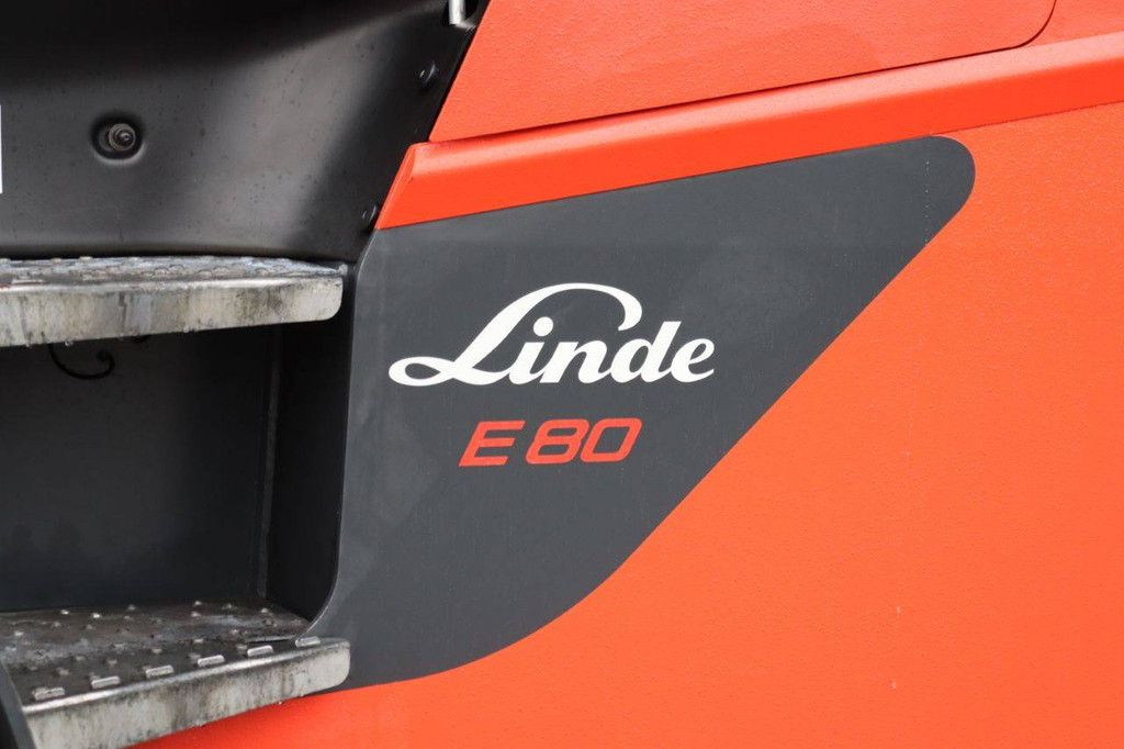 Forklift Linde E80-01/900 Electric 8000kg 7m 2018