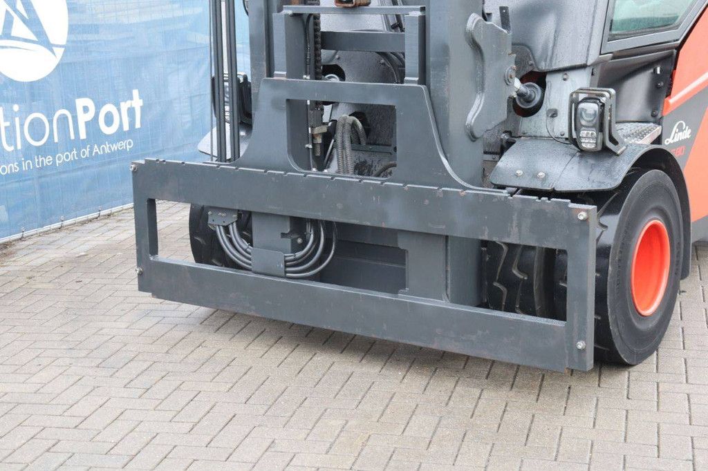 Forklift Linde E80-01/900 Electric 8000kg 7m 2018