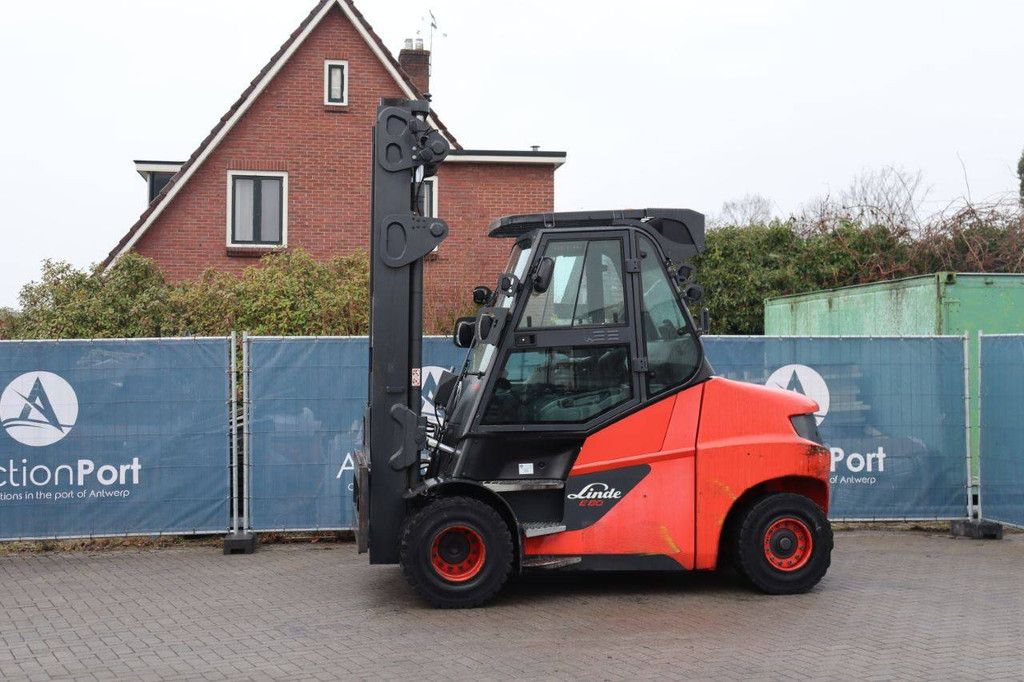 Gabelstapler Linde E80-01/900 Elektro 8000kg 2019