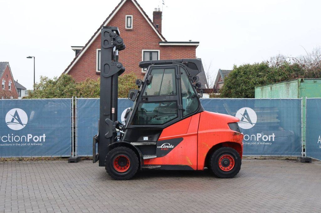 Gabelstapler Linde E80-01/900 Elektro 8000kg 2019