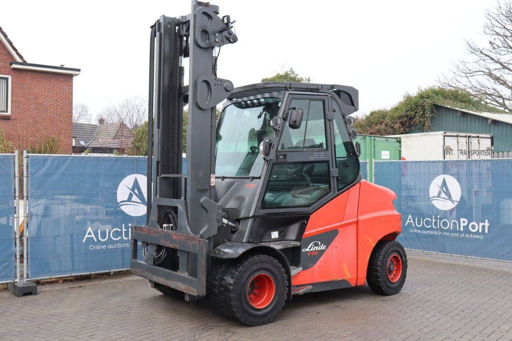 Gabelstapler Linde E80-01/900 Elektro 8000kg 2019