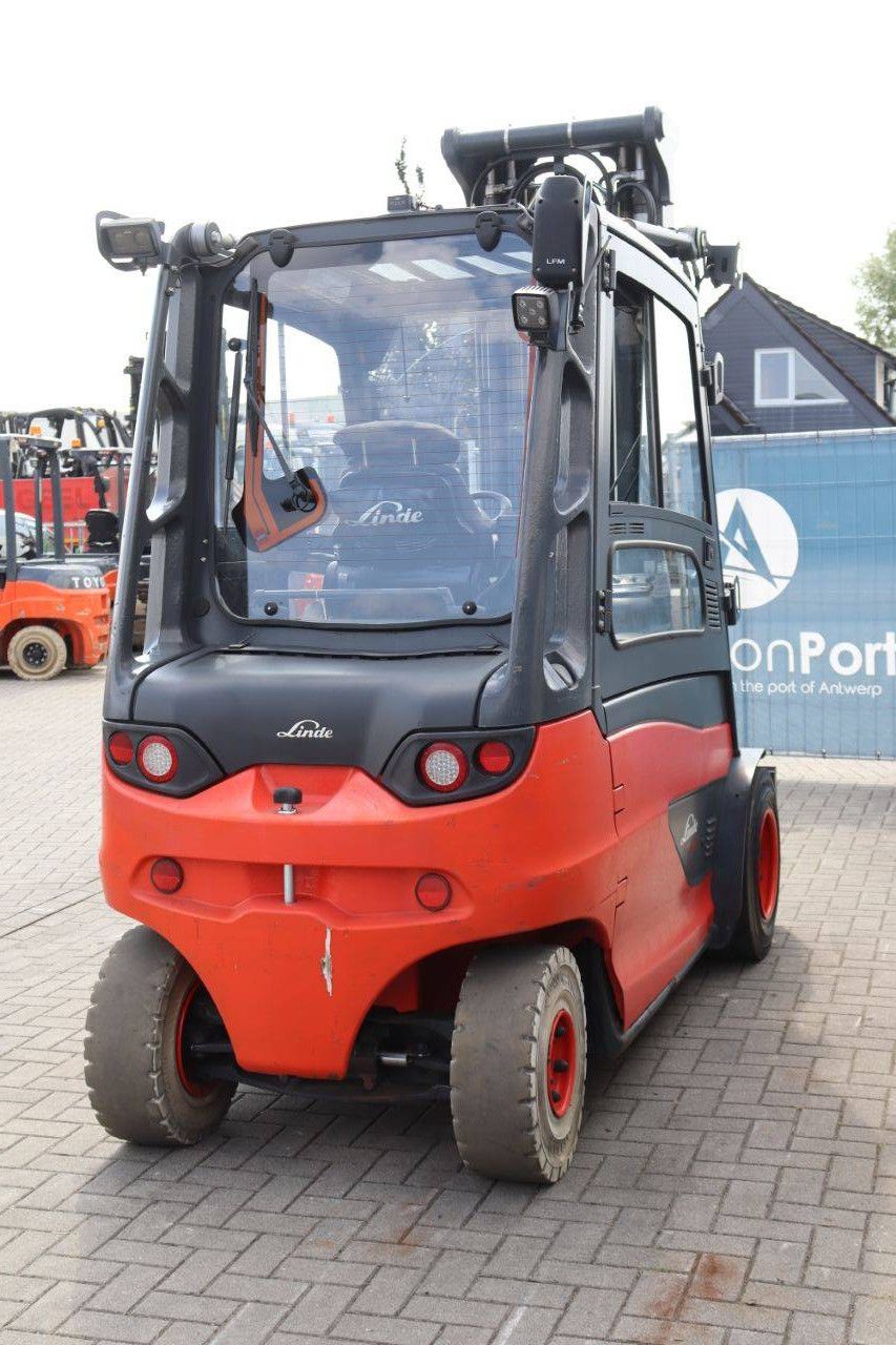 Forklift Linde E40HL-01/600 Electric 4000kg 6.2m 2017