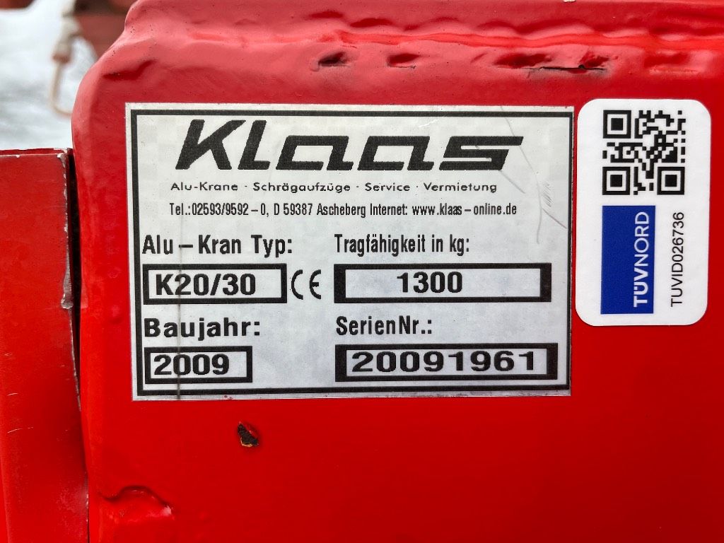 Klaas K 20-30 TS Premium