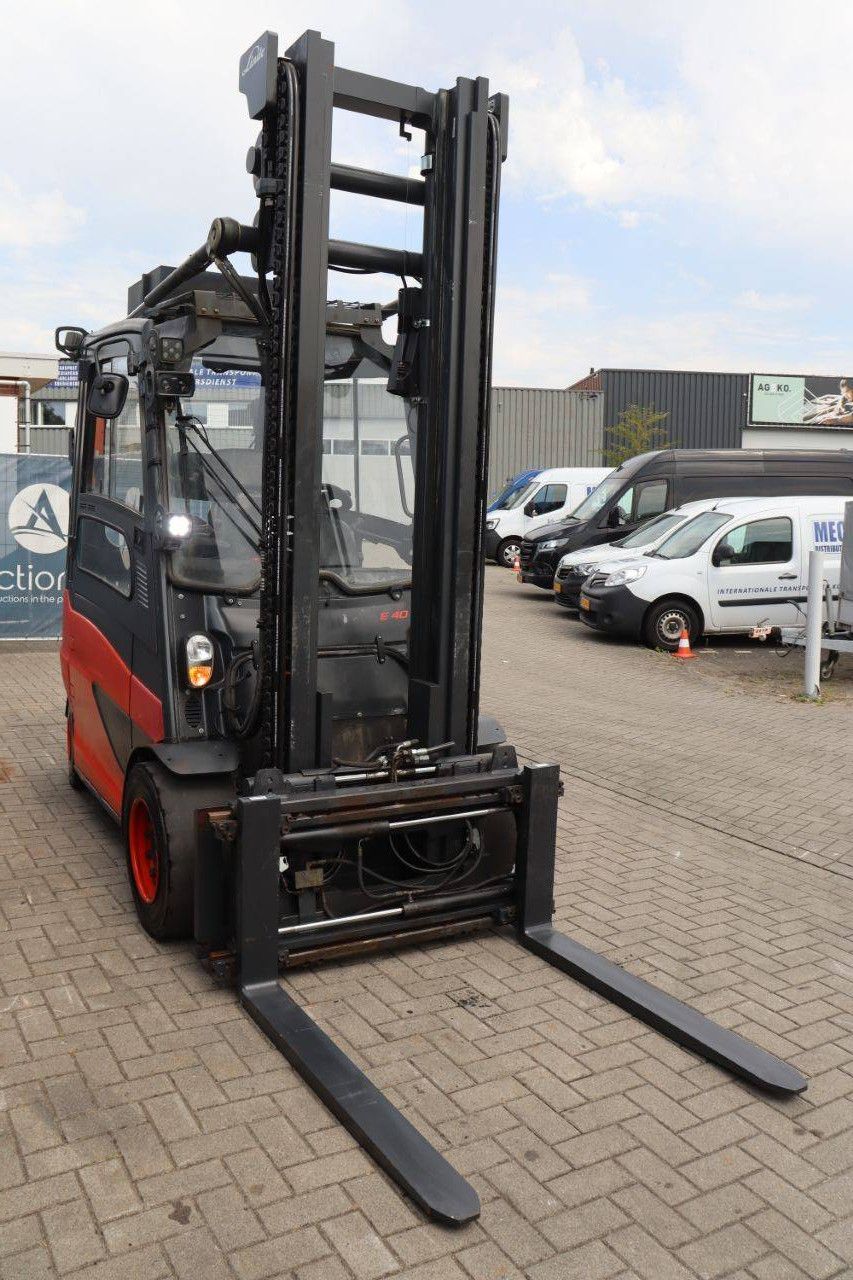 Forklift Linde E40HL-01/600 Electric 4000kg 6.01m 2017