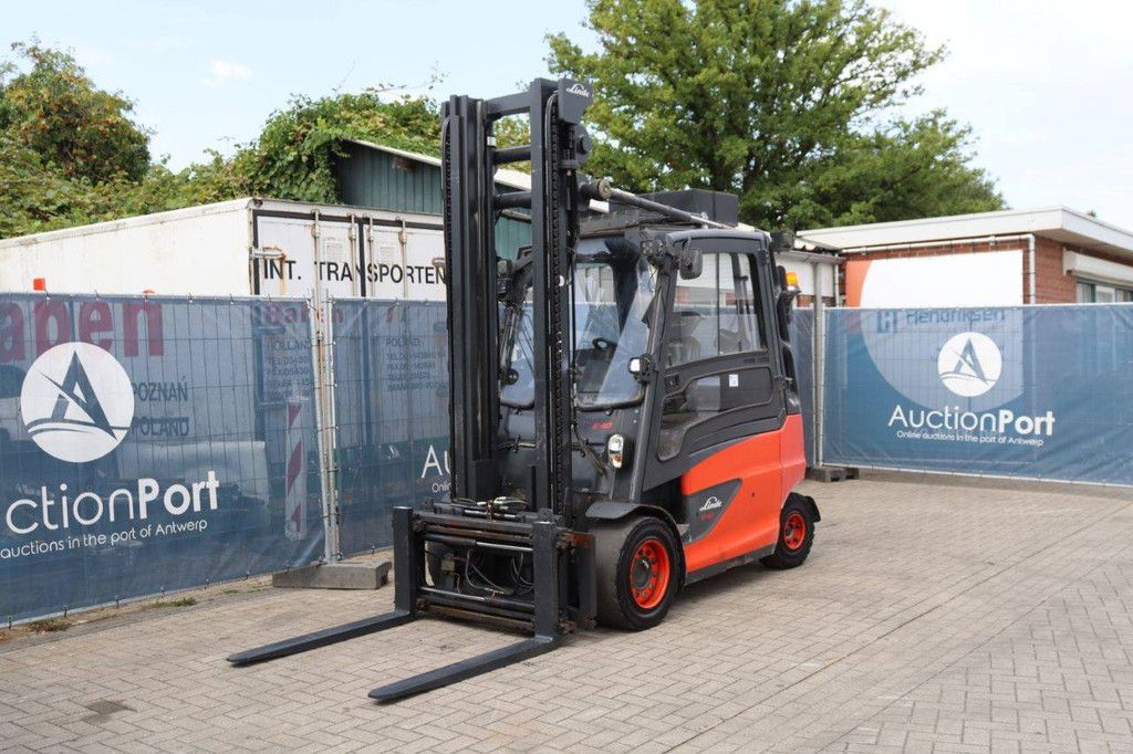Forklift Linde E40HL-01/600 Electric 4000kg 6.01m 2017