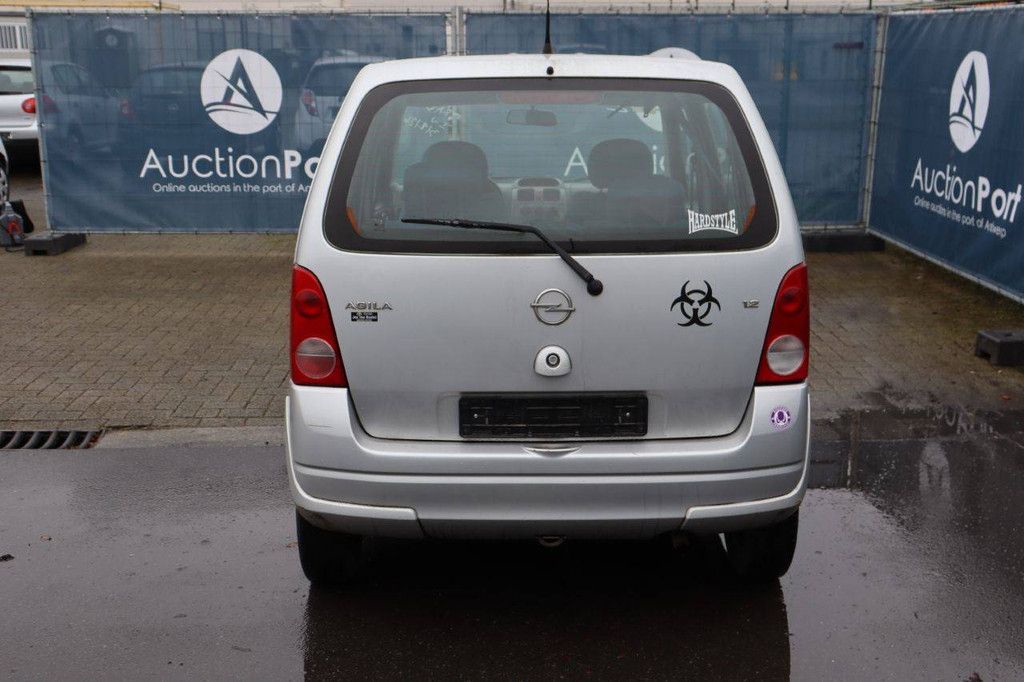 Passenger car Opel Agila Petrol 60 hp 2004 (Margin)