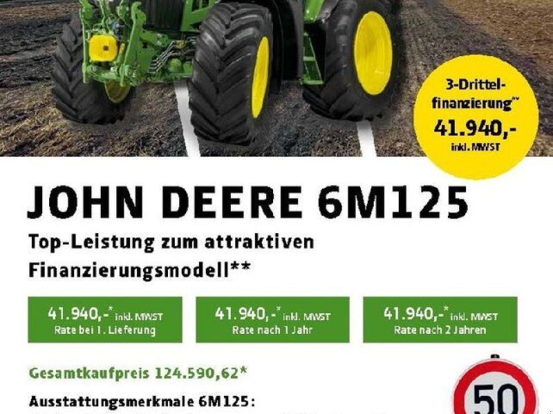 John Deere 6M 125