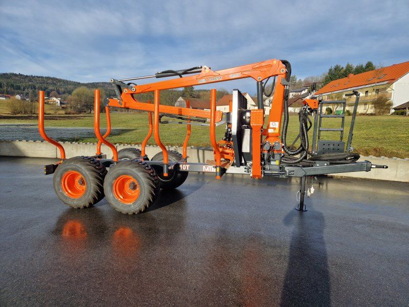 MTM 10T S 10to 7,20m Kran Druckluft Zentralrohrrahmen