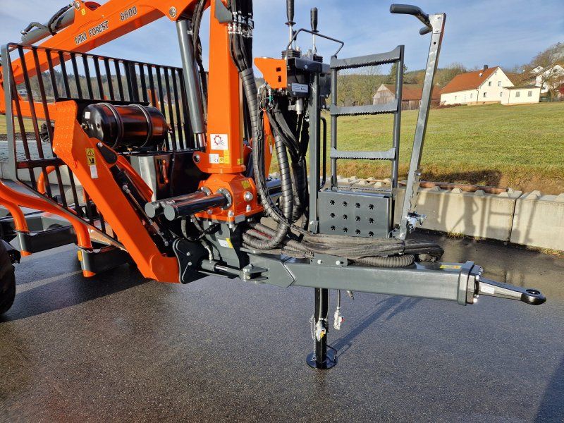 MTM 10T S 10to 7,20m Kran Druckluft Zentralrohrrahmen