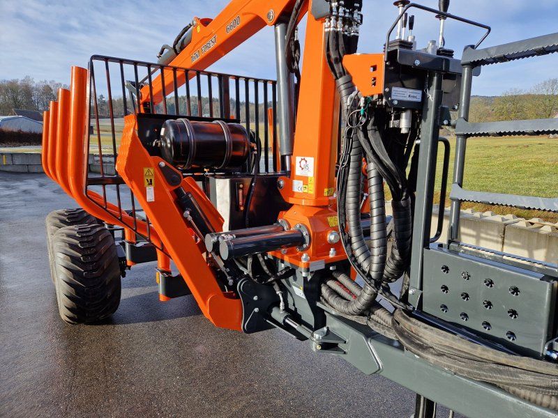 MTM 10T S 10to 7,20m Kran Druckluft Zentralrohrrahmen