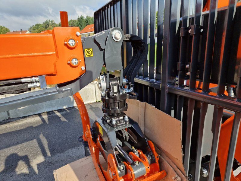 MTM 10T S 10to 7,70m Kran Druckluft Zentralrohrrahmen