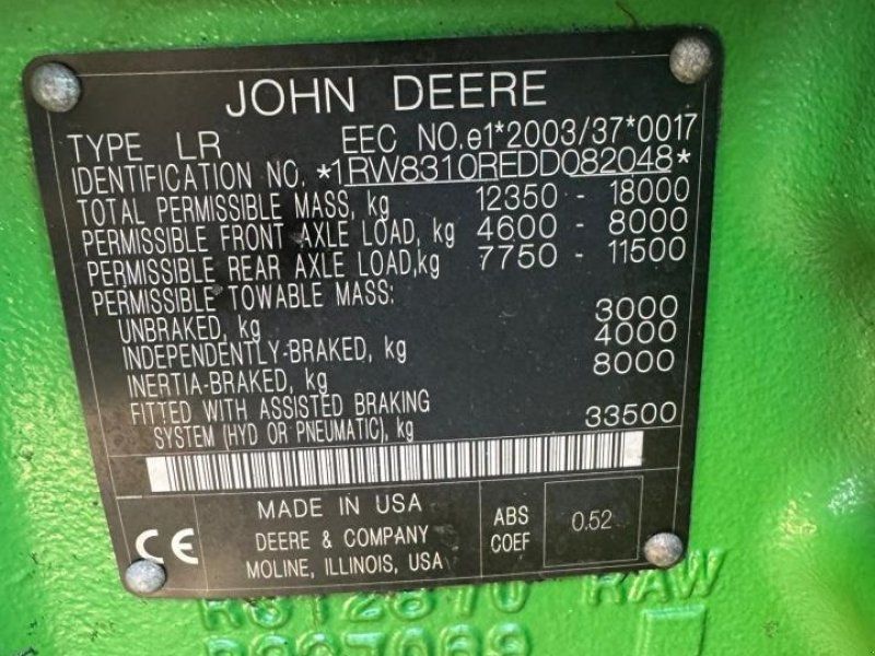 John Deere 8310R