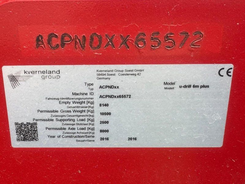 Kverneland U Drill 600