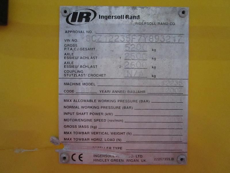 Ingersoll Rand 12 / 235