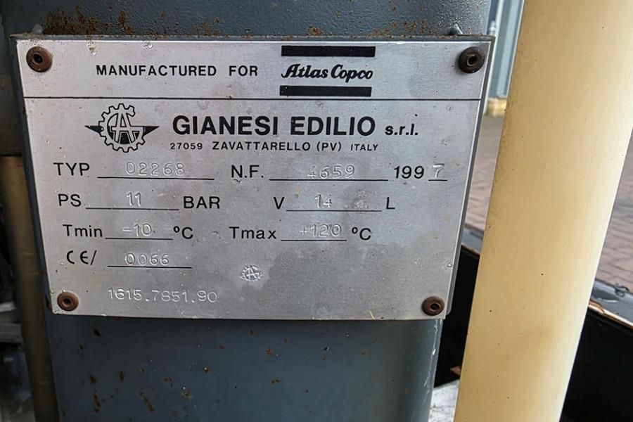 Atlas Copco XAS66 As-Is, Diesel, Volume flow: &plusmn; 3,4 – 3,7 m³/m